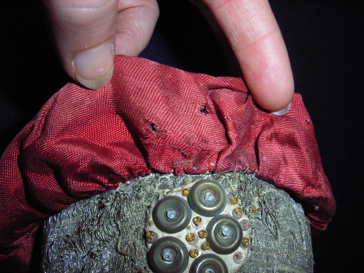 Berretto prima del restauro